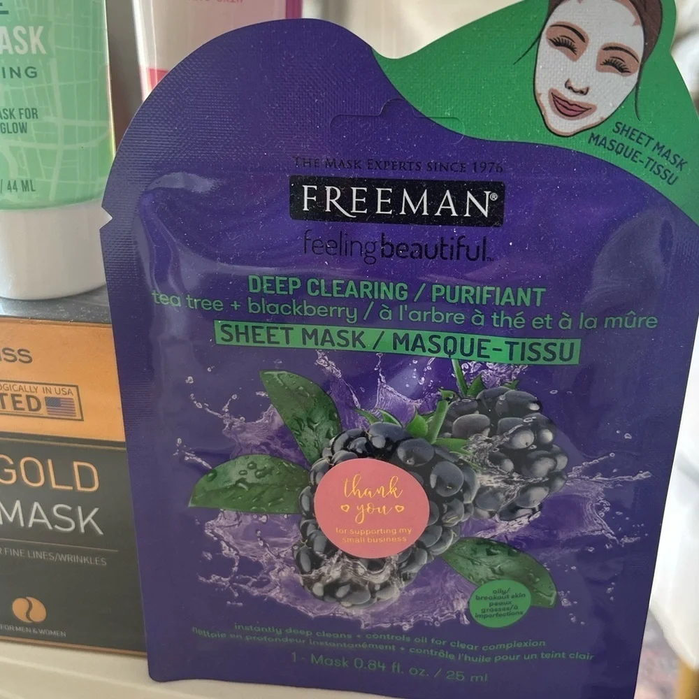 New Skincare Bundle Freeman and Andalou Face Mask Set